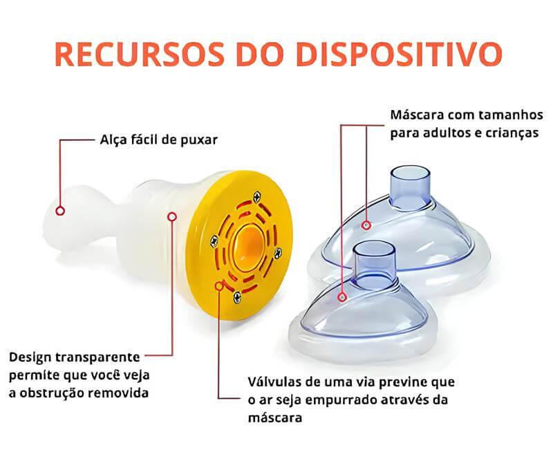 ZeroEngasgo - Desengasgador Salva-Vidas para Bebês e Adultos - Loja Easy Express