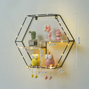 Prateleiras para parede com formas diversas.