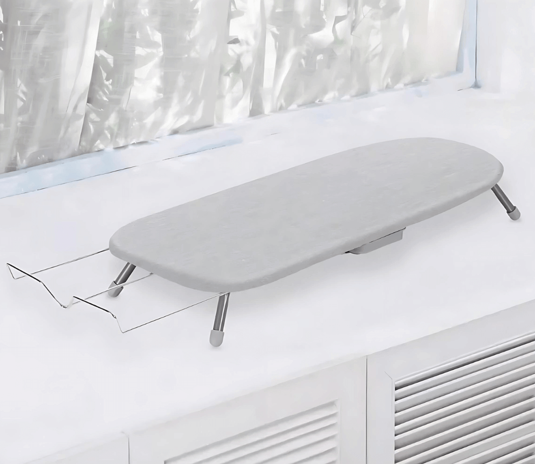 Mesa Tabua De Passar Roupa Portátil Com Suporte Handy Cor Cinza