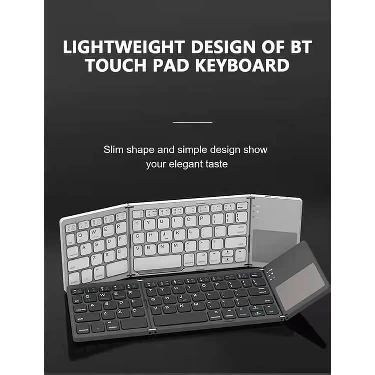 Teclado Bluetooth Dobrável Sem Fios