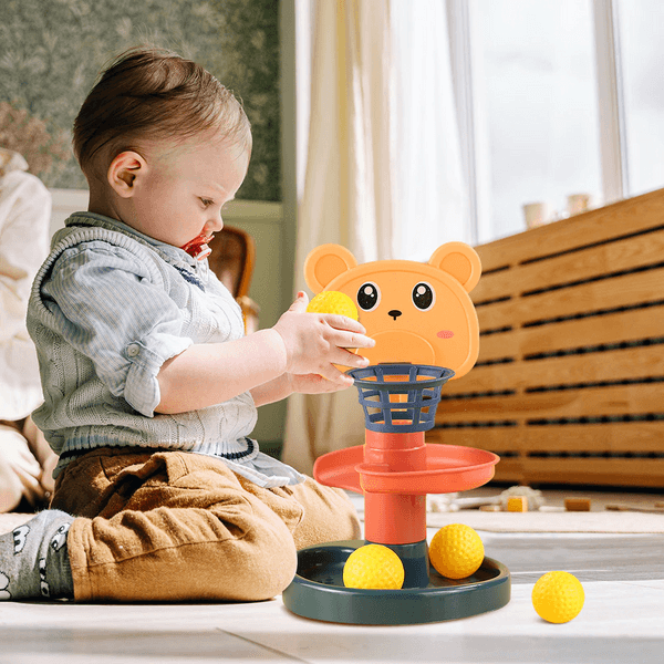 Brinquedo Montessori - Tobogã de bolinha - Loja Easy Express