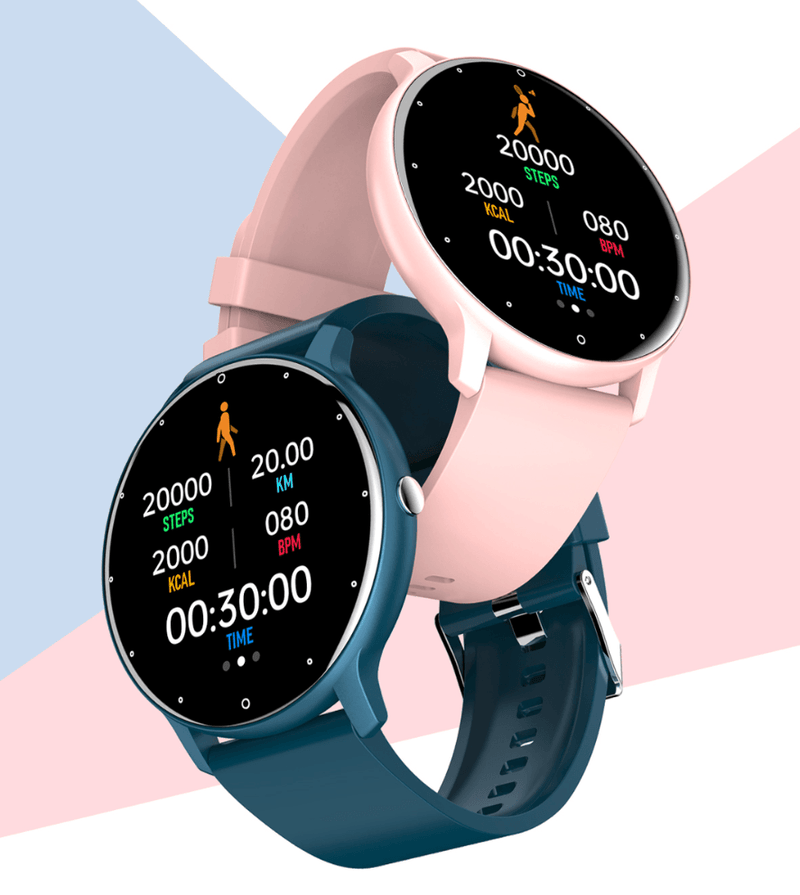 Relógio Smartwatch Fitness à Prova d'água AquaFit - Acompanha Pulseira Extra - Loja Easy Express