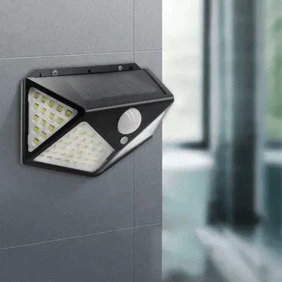 SolarMax Luminária de Led com Carregamento Solar e Sensor de Movimento - Luminária Solar LED com Sensor - Loja Easy Express