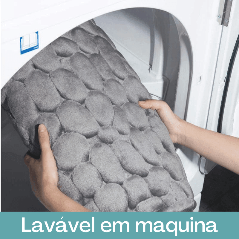 Tapete macio para banheiro Absorvente, Impermeável e Antiderrapante - Loja Easy Express