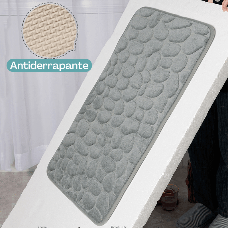 Tapete macio para banheiro Absorvente, Impermeável e Antiderrapante - Loja Easy Express