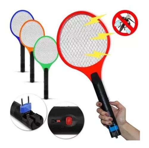 Raquete Elétrica Recarregável Mata Inseto, Mosquito, Pernilongos - Loja Easy Express