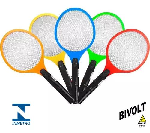 Raquete Elétrica Recarregável Mata Inseto, Mosquito, Pernilongos - Loja Easy Express