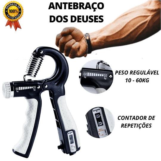 Flexor Force - Hand Grip Resistente e Regulável 10 a 60kg - Loja Easy Express