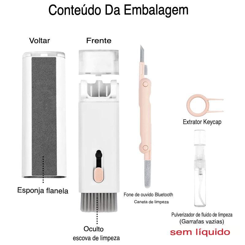 Limpador multifuncional para teclados - CleanTech 7 em 1 - Loja Easy Express