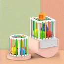 Cubo Educativo Montessori com Trama e Formas - Loja Easy Express