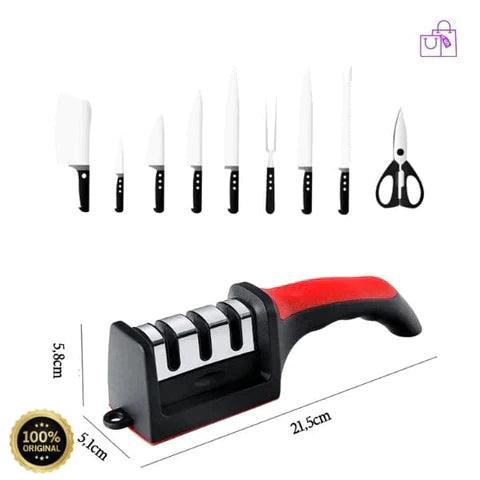 Amolador de Facas Multifuncional 3 em 1 - Loja Easy Express