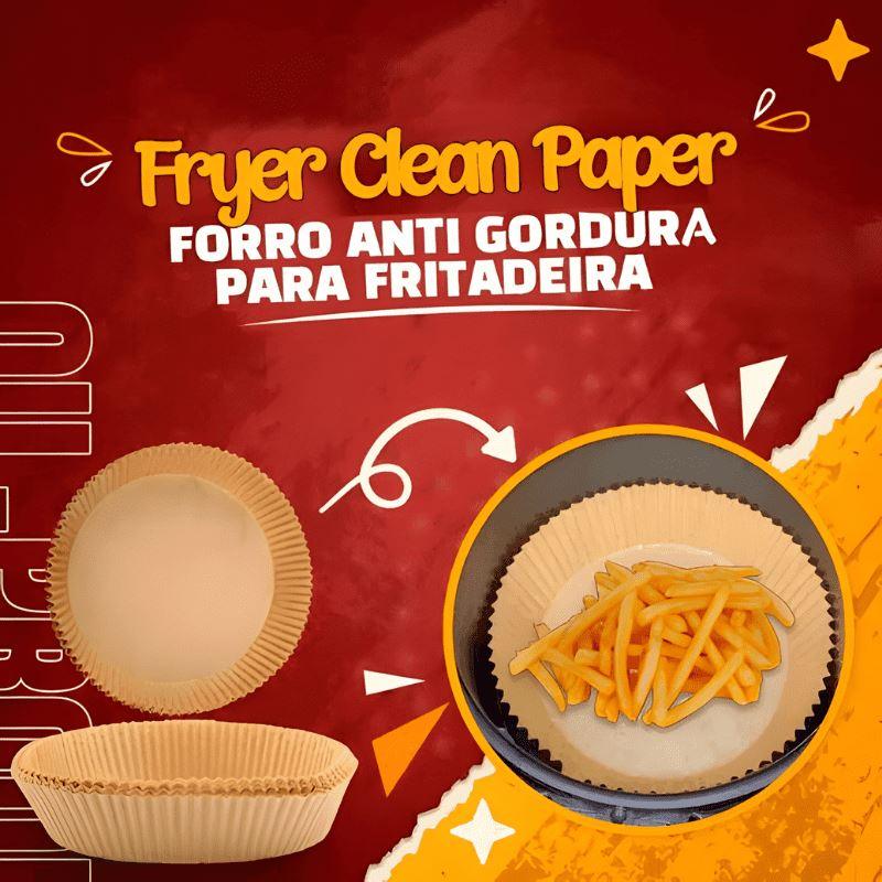 Forro de Papel para Airfryer - Antiaderente e Descartável - Loja Easy Express