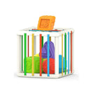 Cubo Educativo Montessori com Trama e Formas - Loja Easy Express