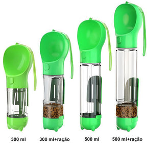 Garrafa Portátil para Pets 4 em 1 - Água e Comida - Loja Easy Express