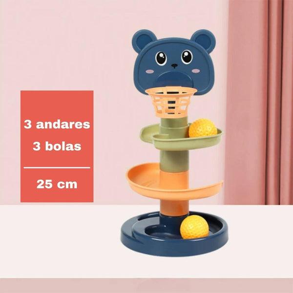 Brinquedo Montessori - Tobogã de bolinha - Loja Easy Express