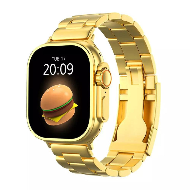 GoldNine 24k® | SmartWatch Ultra Pro (Incluso 3 Pulseiras) - Loja Easy Express